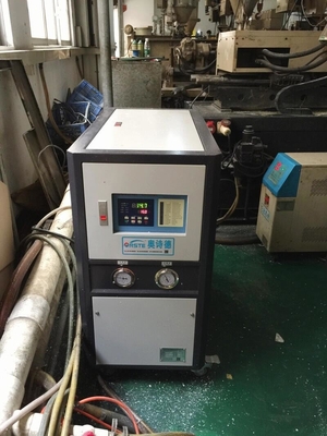 چیلر صنعتی با آب خنک مرکزی پلاستیکی OCM-10W برای سرمایش قالب