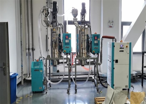 ماشین خشک کن خودکار 30L / H پلاستیکی تخلیه رطوبت 45C دمای خروجی هوا ماشین خشک کن پیشرفته Desiccant