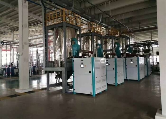خشک کن قیف رطوبت گیر لانه زنبوری برای رزین پلت پلاستیکی POM TPU PET PA