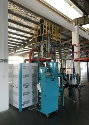 خشک کن قیف رطوبت زدایی کریستالیزاسیون PET TPU Extrusion Twin Tower Dryer