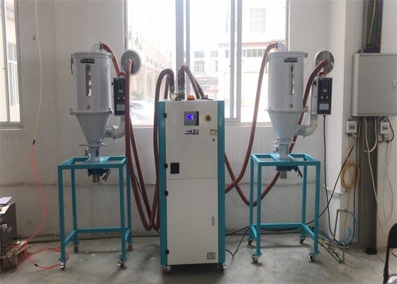 خشک کن هپر تخلیه رطوبت پلاستیکی برای تولید در مقیاس بزرگ خشک کردن سیلو رنگ خاکستری