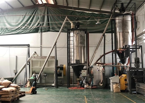 نوار نقاله فیدر قیف پیچ برای تکه های پلاستیکی PET OSF-16-3
