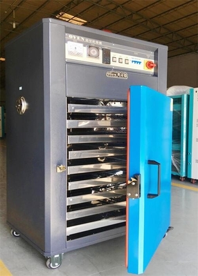 کابینت خشک کن فر صنعتی SUS 304 6.4KW برای رزین گرانول پلاستیک