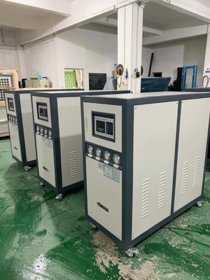 چیلر صنعتی با آب خنک مرکزی پلاستیکی OCM-10W برای سرمایش قالب