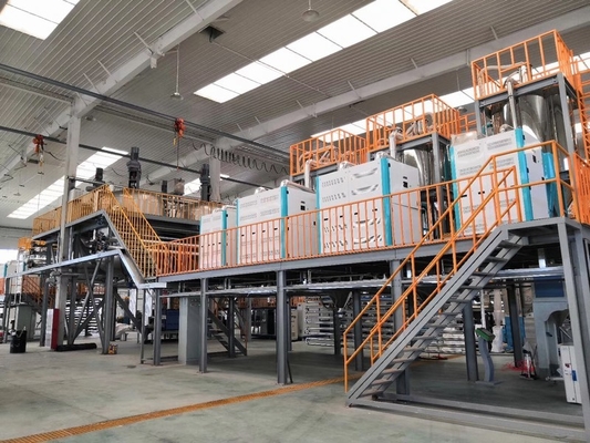 خشک کن قیف رطوبت زدایی کریستالیزاسیون PET TPU Extrusion Twin Tower Dryer