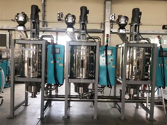 ماشین خشک کن خودکار 30L / H پلاستیکی تخلیه رطوبت 45C دمای خروجی هوا ماشین خشک کن پیشرفته Desiccant