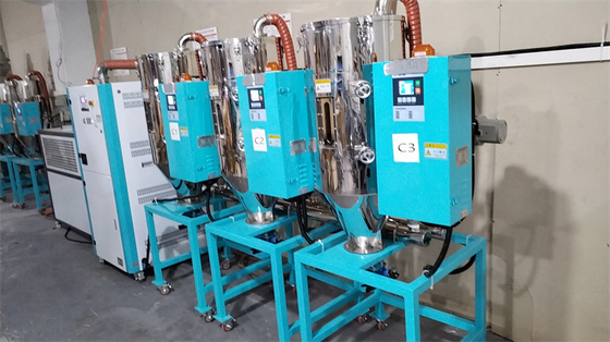 خشک کردن دانه های پلاستیکی خشک کننده هوا برای هپر ظرفیت 40-16000L ظرفیت بالا