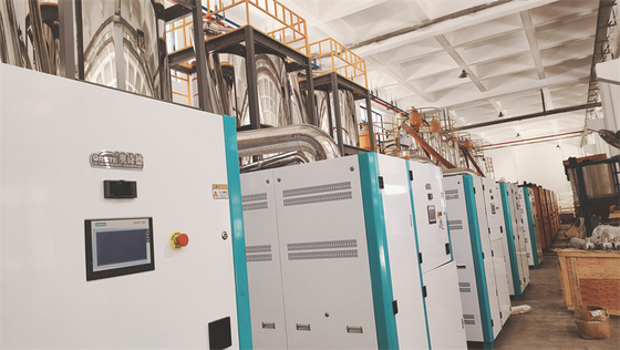 خشک کن هپر ضد رطوبت فولاد 4-40 Kw برای خشک کردن دانه های پلاستیکی