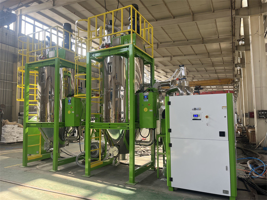 خشک کن هپر ضد رطوبت فولاد 4-40 Kw برای خشک کردن دانه های پلاستیکی